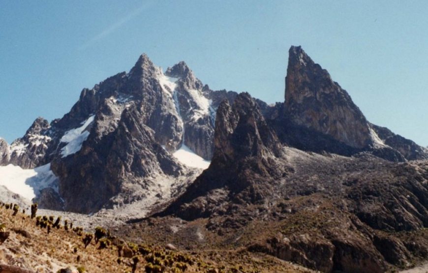 Mt Kenya Climb Chogoria Route Out Naru Moru Gate