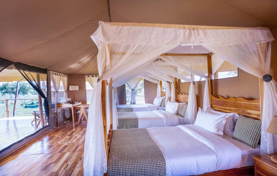 Serengeti Tanzania Bush Camp Luxury Double Room